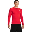 Koszulka męska Under Armour  HG Armour Comp LS-RED