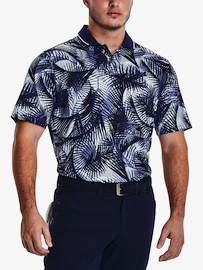 Koszulka męska Under Armour Iso-Chill Grphc Palm Polo-NVY