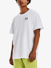 Koszulka męska Under Armour LOGO EMB HEAVYWEIGHT SS-WHT