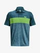 Koszulka męska Under Armour  Playoff 3.0 Stripe Polo-BLU