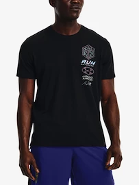 Koszulka męska Under Armour RUN ANYWHERE TEE v2-BLK