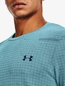 Koszulka męska Under Armour  Seamless Grid SS-BLU