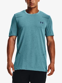 Koszulka męska Under Armour Seamless Grid SS-BLU