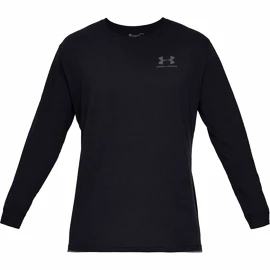 Koszulka męska Under Armour SPORTSTYLE LEFT CHEST LS Black