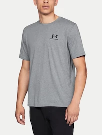 Koszulka męska Under Armour Sportstyle Left Chest Ss Grey