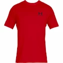 Koszulka męska Under Armour  Sportstyle Left Chest SS Red