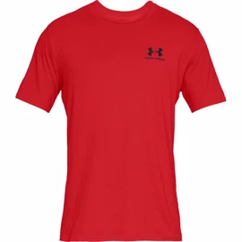 Koszulka męska Under Armour Sportstyle Left Chest SS Red