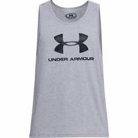 Koszulka męska Under Armour SPORTSTYLE LOGO TANK grey