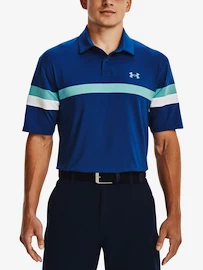 Koszulka męska Under Armour T2G Color Block Polo-BLU