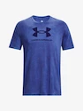 Koszulka męska Under Armour  WASH TONAL SPORTSTYLE SS-BLU