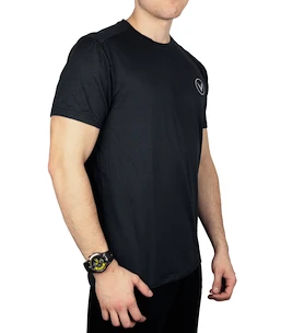 Koszulka męska Virtus  Opal Melange SS Logo Tee Black S