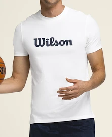 Koszulka męska Wilson M Easy Street Tee Sport Bright White