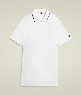 Koszulka męska Wilson  M Team Seamless Polo 2.0 Bright White