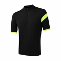 Koszulka rowerowa męska Sensor  Cyklo Classic Black/Neon Yellow