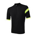 Koszulka rowerowa męska Sensor  Cyklo Classic Black/Neon Yellow M