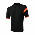 Koszulka rowerowa męska Sensor  Cyklo Classic Black/Orange