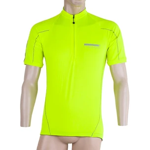 Koszulka rowerowa męska Sensor  Cyklo Entry Neon Yellow S