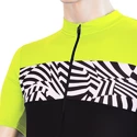 Koszulka rowerowa męska Sensor  Cyklo Miles Black/Neon Yellow