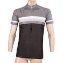 Koszulka rowerowa męska Sensor  Cyklo Summer Stripe Black/Grey