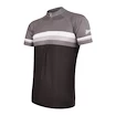 Koszulka rowerowa męska Sensor  Cyklo Summer Stripe Black/Grey L