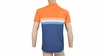 Koszulka rowerowa męska Sensor  Cyklo Summer Stripe Blue/Orange