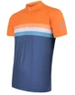 Koszulka rowerowa męska Sensor  Cyklo Summer Stripe Blue/Orange