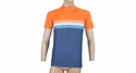 Koszulka rowerowa męska Sensor  Cyklo Summer Stripe Blue/Orange