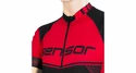 Koszulka rowerowa męska Sensor  Cyklo Team Up Black/Red