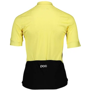 Koszulka rowerowa POC  Essential Road Logo Jersey Sulfur Yellow M