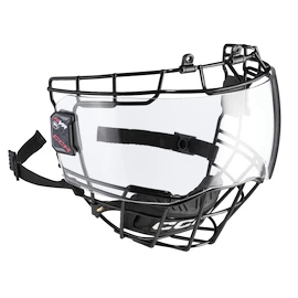 Kratka + plexi CCM Tacks XF Hybrid Visor Senior