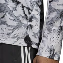 Kurtka męska adidas  FAST AOP JKT grey one/white