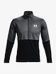 Kurtka męska Under Armour  PIQUE TRACK JACKET-GRY S/M