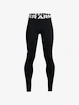 Legginsy chłopięce Under Armour ColdGear Leggings-BLK XS