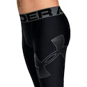 Legginsy chłopięce Under Armour HeatGear Leggings Black