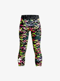 Legginsy chłopięce Under Armour HeatGear Nov 3/4 Lgs-BLK