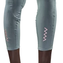 Legginsy damskie adidas  Fast Impact Shiny Running 7/8 Magic Grey