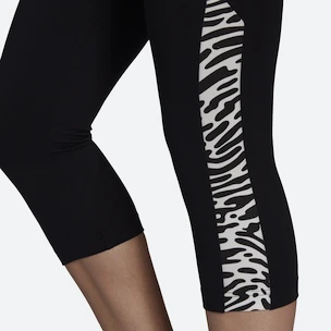 Legginsy damskie adidas  Uforu 3/4 Tights Black/White XS