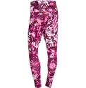 Legginsy damskie Endurance  Q Luca Printed Long Tights Pink