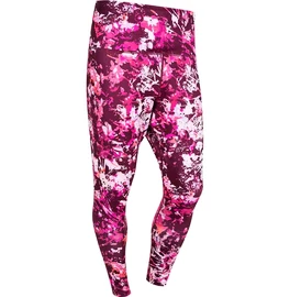 Legginsy damskie Endurance Q Luca Printed Long Tights Pink