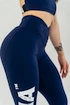 Legginsy damskie Nebbia Barbell Therapy Glute Check Blue