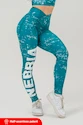 Legginsy damskie Nebbia Barbell Therapy Rough Girl Green