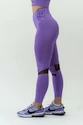 Legginsy damskie Nebbia  FIT Activewear High-Waist Leggings purple