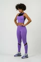 Legginsy damskie Nebbia  FIT Activewear High-Waist Leggings purple