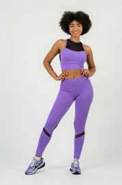 Legginsy damskie Nebbia FIT Activewear High-Waist Leggings purple