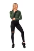 Legginsy damskie Nebbia  High-Waist ¾ Length Sporty Leggings 404 black