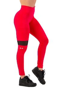 Legginsy damskie Nebbia  High-Waist ¾ Length Sporty Leggings 404 pink