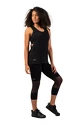 Legginsy damskie Nebbia  High-Waist ¾ Length Sporty Leggings 406 black