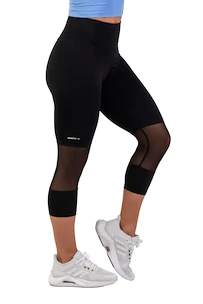 Legginsy damskie Nebbia  High-Waist ¾ Length Sporty Leggings 406 black XS