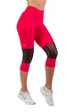 Legginsy damskie Nebbia  High-Waist ¾ Length Sporty Leggings 406 pink