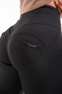 Legginsy damskie Nebbia  High Waist & Lifting Effect Bubble Butt Pants black